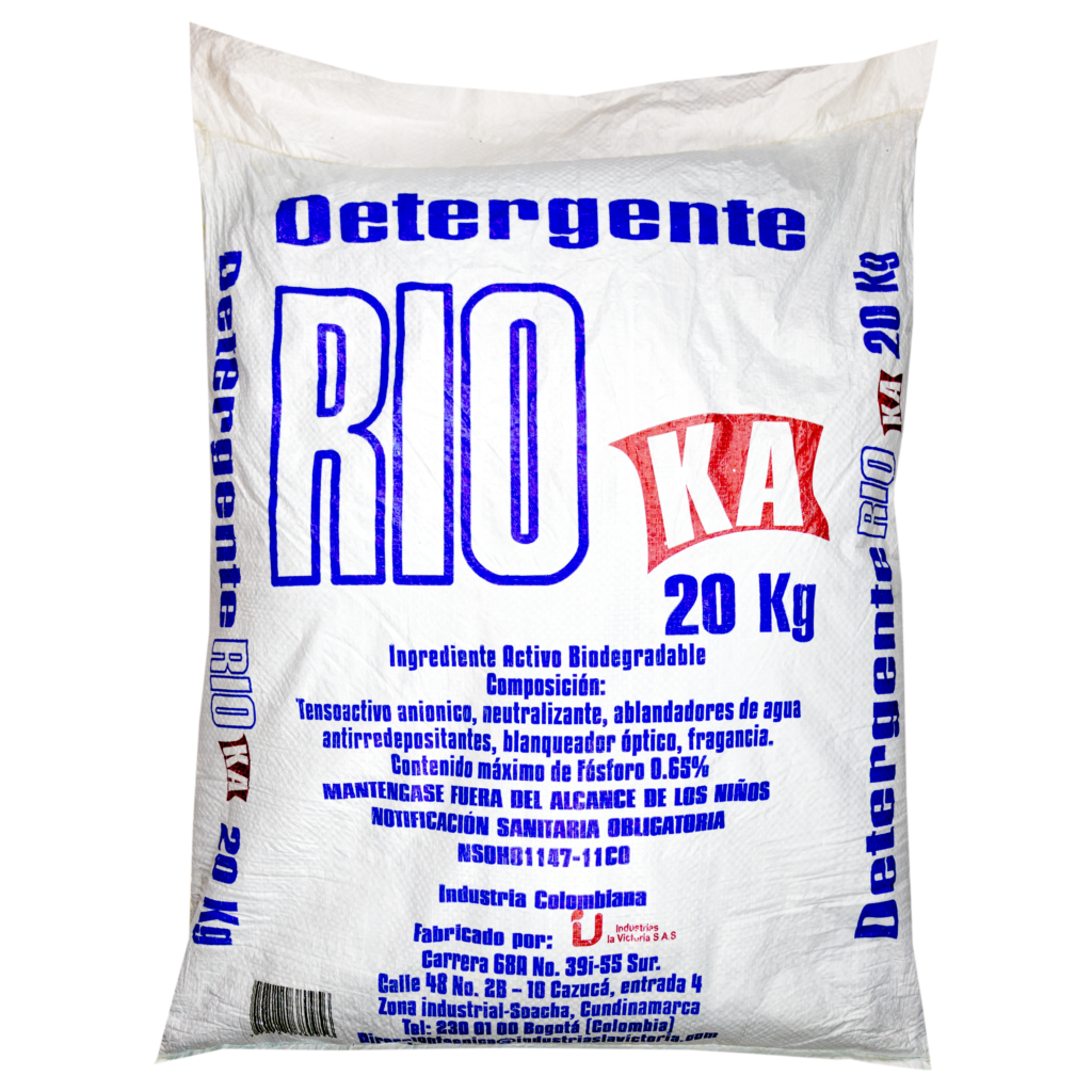 Dertergente en polvo